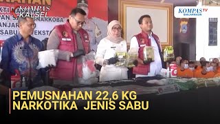 Download lagu 22,6 Kg Sabu Dimusnahkan Polresta Banjarbaru mp3 Download lagu 22,6 Kg Sabu Dimusnahkan Polresta Banjarbaru mp3