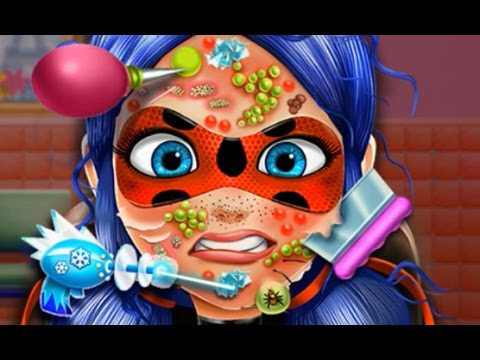 Ladybug Skin Doctor - Miraculous Ladybug and Cat Noir Full Episodes - Cartoon Video Game in English