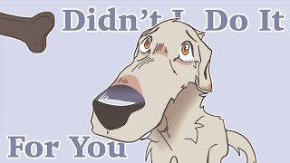 Cover art for Didnt i do it for you?