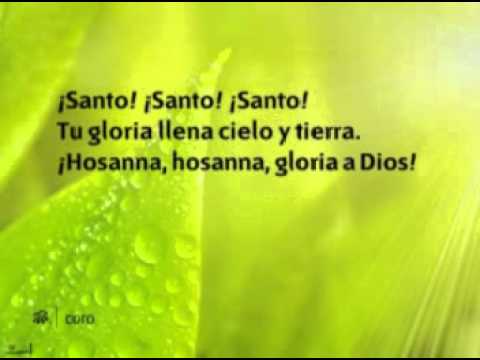 060 ¡Santo! ¡Santo! ¡Santo! Tu gloria llena