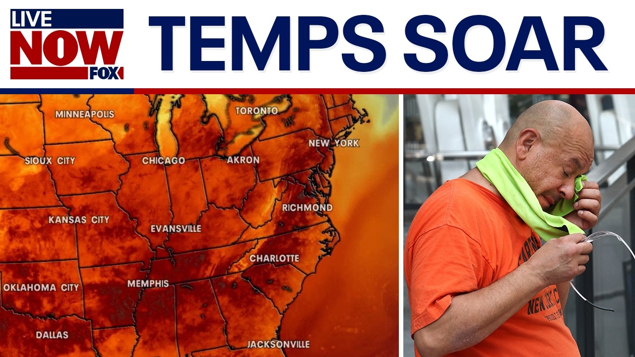 Millions on alert as 'dangerous' heat dome sweeps eastern US