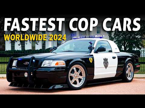 10 Fastest Cop Cars Worldwide: Only ONE USA Car Made The List!