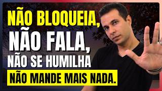 I'm literally begging you not to do anything for those who ignore you.