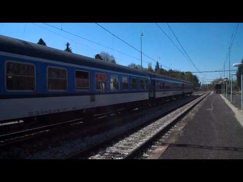 Průjezd vlaku R 775 Točník (ČD 362.083) - Dobřichovice, 17. 4. 2014