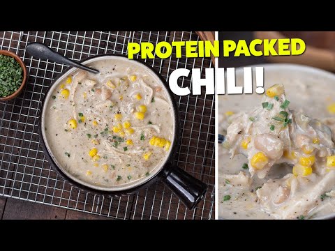 Easy Slow Cooker White Chicken Chili