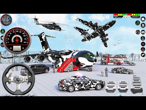 Army Vehicles Truck Transport 2023 - Real Truck Ofroad Driving Simulator - Android GamePlay