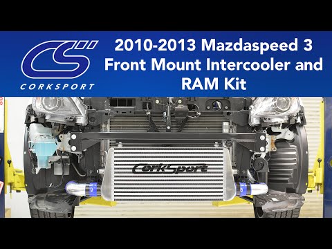 2010-2013 Mazdaspeed 3 Front Mount Intercooler and RAM Air Kit