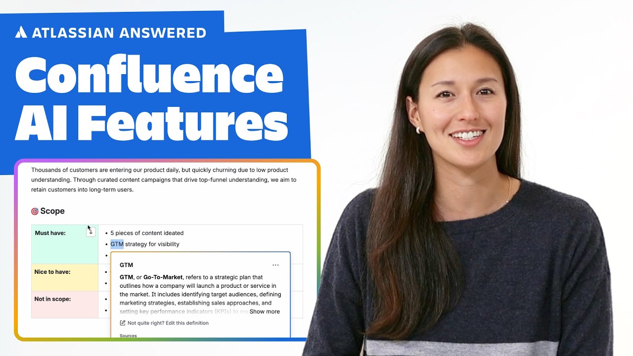 Top 4 Confluence AI Features! | Atlassian Answered