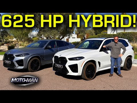 2024 BMW X5 M & BMW X6 M: More power through electrification . . .