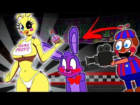 FNAF БОННИ ВЛЮБИЛСЯ в ТОЙ ЧИКУ а БАЛУН БОЙ СТАЛ ЮТУБЕРОМ !!! СМЕШНОЙ КОМИКС про АНИМАТРОНИКОВ ФНАФ