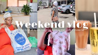 #weekendvlog : hospital bag shopping, clicks baby + Ackermans haul, 3rd trimester is no joke😭