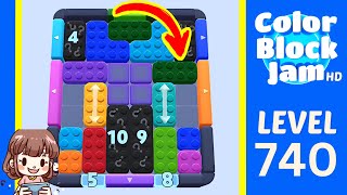 Soluzione del Livello 740 di Color Block Jam