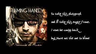 Framing Hanley: Photographs &amp; Gasoline Lyrics