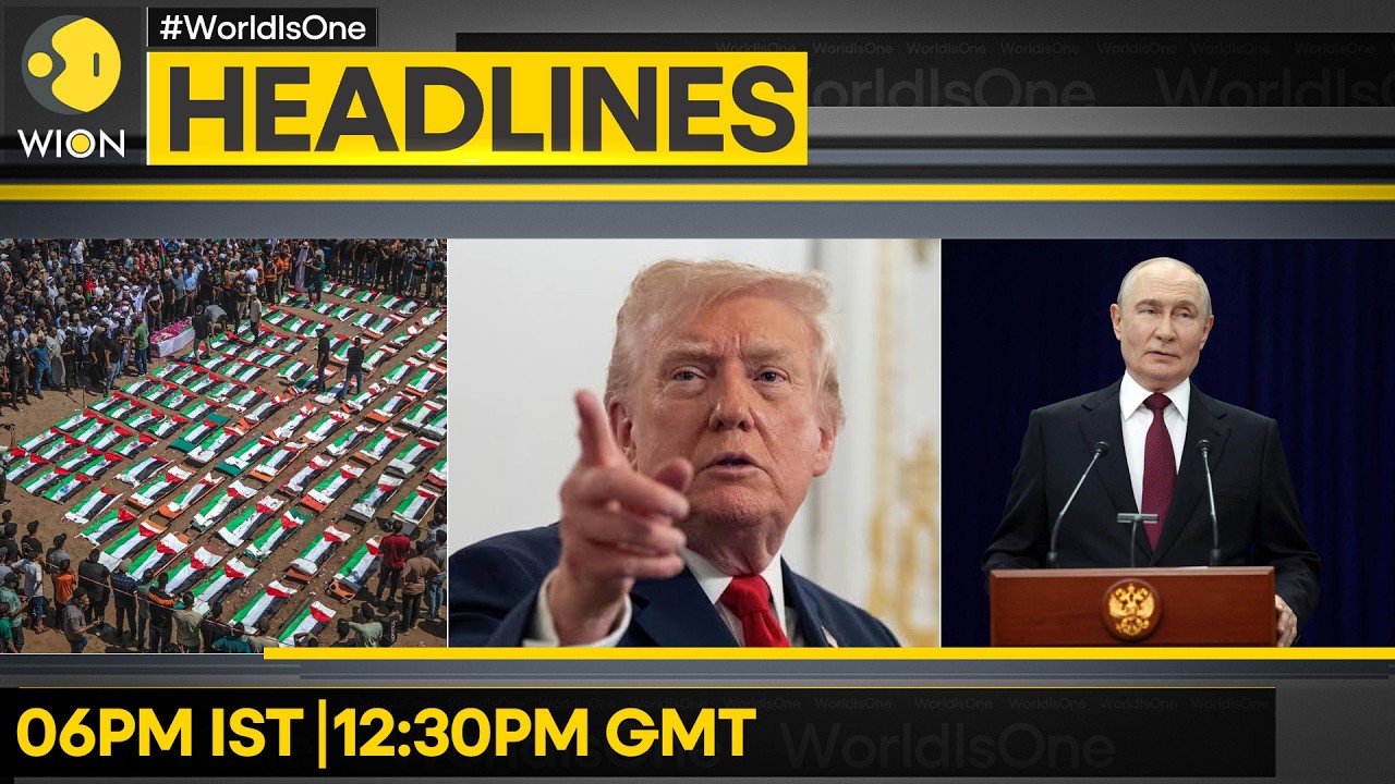 Delhi Building Collapse | Trump Envoys In Kyiv | Russia-Lavrov Warning |  Iran Threat | Gaza Funeral