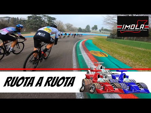 E' una gara di BICI ma... vanno come le FORMULA 1! 😱 | Autodromo di IMOLA 🏎️ | ON BOARD ⚡⚙️❤️