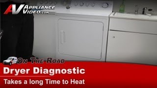 GE Dryer Repair - Takes a Long Time to Heat - Cycling Thermostat