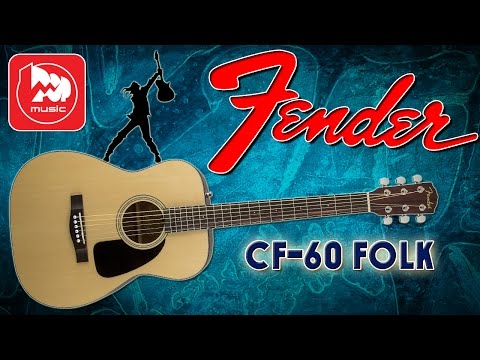 Видео-обзор товара Гитара акустическая Fender CF-60 Folk Natural
