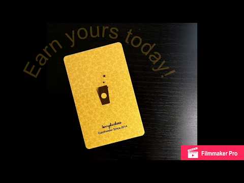 Starbucks Gold Card Advert