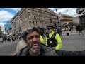 Pro-Palistinan Thugs at Manchester protest 🤬😲😲🤬📸👮🏻‍♂️👮🏻‍♂️