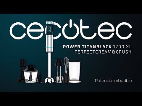 Блендер Cecotec Power TitanBlack 1200 XL PerfectCream&Crush (CCTC-04293)