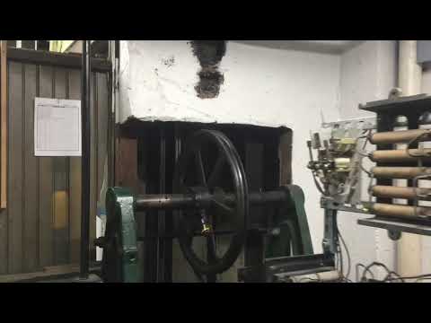 BEAUTIFUL 100-Year-Old Otis Elevator Machine Room