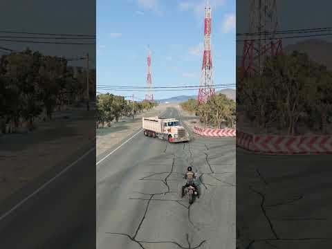 Realistic Highway Car Crashes #264 #shorts #beamngdrive