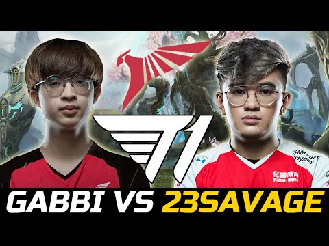 T1 VS TALON NEW CARRY BATTLE - GABBI MORPHLING VS 23SAVAGE DOTA 2