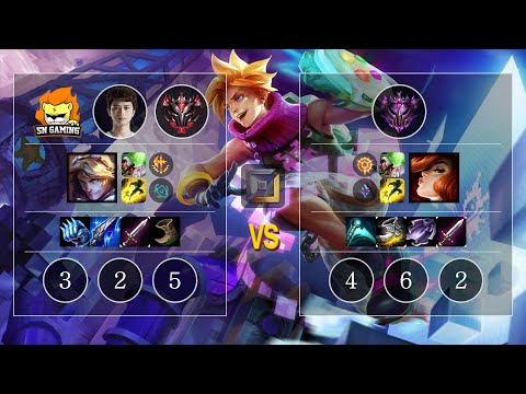 SN huanfeng Ezreal vs Miss Fortune Bot - KR GrandMaster Patch 10.11
