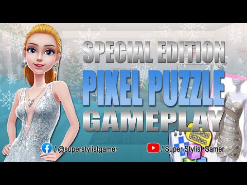 Super Stylist — Pixel Puzzle || Special Edition || Gameplay  || FEAT. Special Edition Dress