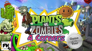 Plants Vs Zombies 4 Corners Halloween Challenge | Kids & Family Workout