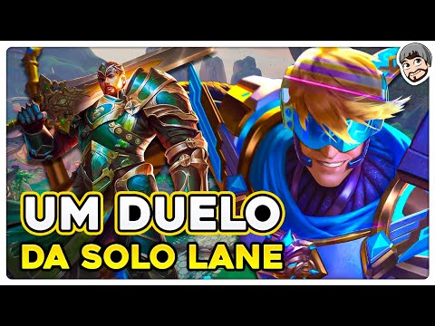 SOLO LANE chegou no DUELO! AQUILES/ACHILLES - Ranked Duelo