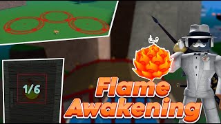 King Legacy | How to get Flame Awakening + Showcase | Update 4.7