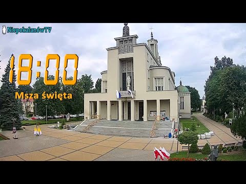 23.08 g.18:00 Msza święta na żywo | NIEPOKALANÓW – Bazylika