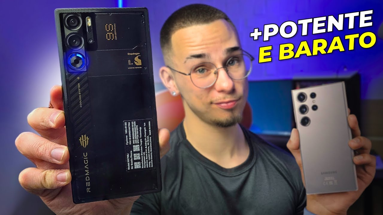 Esse é o CELULAR GAMER com Snapdragon MAIS POTENTE? (RODOU TUDO) - REDMAGIC 9S PRO