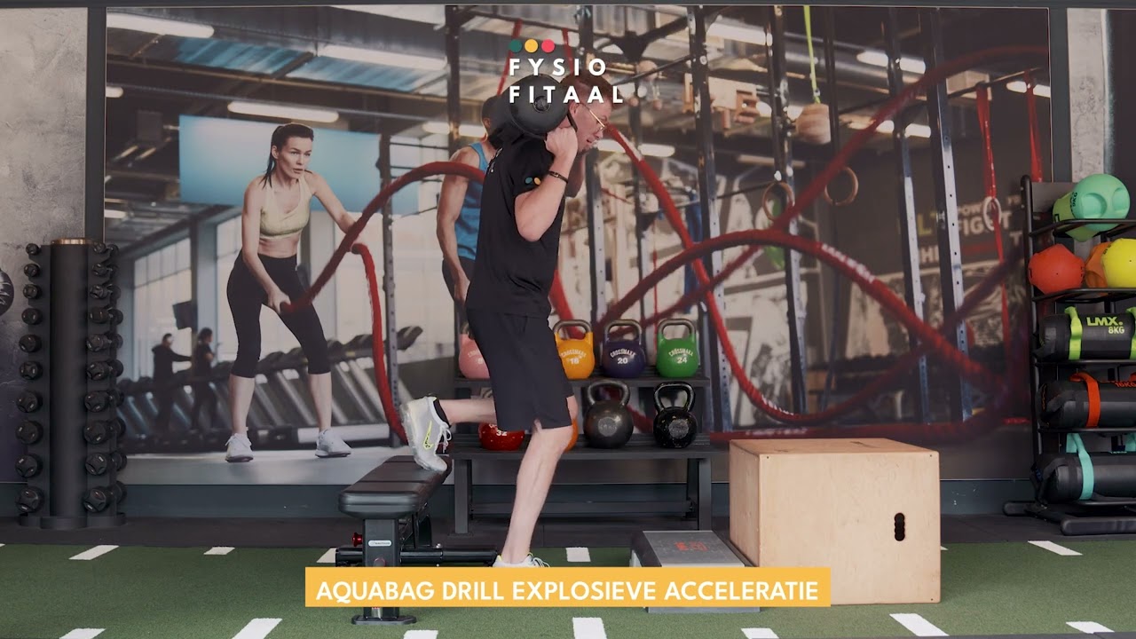 Video thumbnail: Aquabag Drill Explosieve Acceleratie — instructievideo