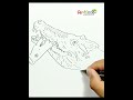 DRAWING CROCODILE EAT FISH