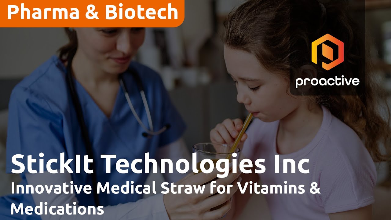 StickIt Technologies developing innovative medical straw for vitamins and medications