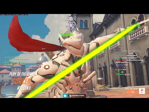 #1 GENJI NECROS FASTEST GENJI IN OVERWATCH 2