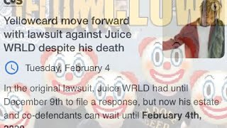 Yellowcard is still suing Juice WRLD...