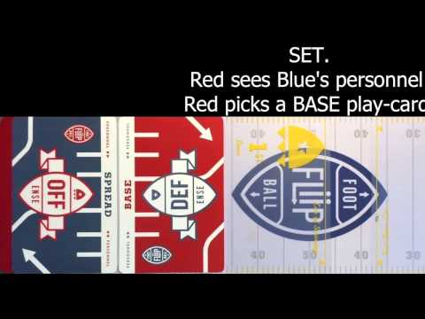 Fliip Football - How to Play (Two possession per side example game-play)