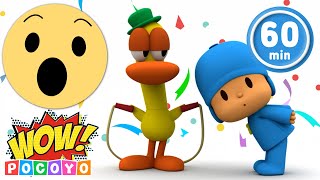 🧸 POCOYO'S GAMES! Play with Pocoyo's NEW TOYS (1 HOUR Compilation) | Pocoyo English | Cartoons