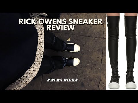 Rick Owens Stocking Sneaker Boots 1 Year Review | Patra Kiera