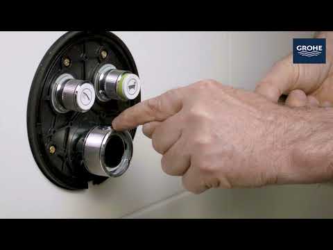 GROHE SmartControl: Kalibrierung des Thermostaten auf 38 °C