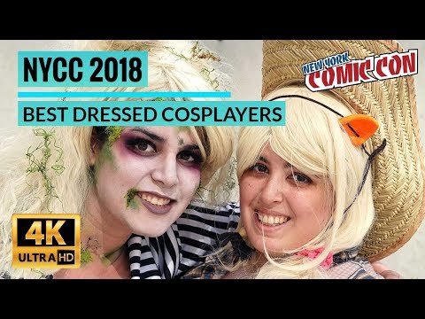 New York Comic Con 2018: Best Dressed Cosplayers [4K] 🔥🔥🔥