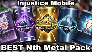 Injustice Mobile- The BEST Nth Metal Pack to BUY