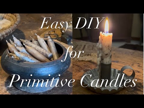 Primitive Candle Rings