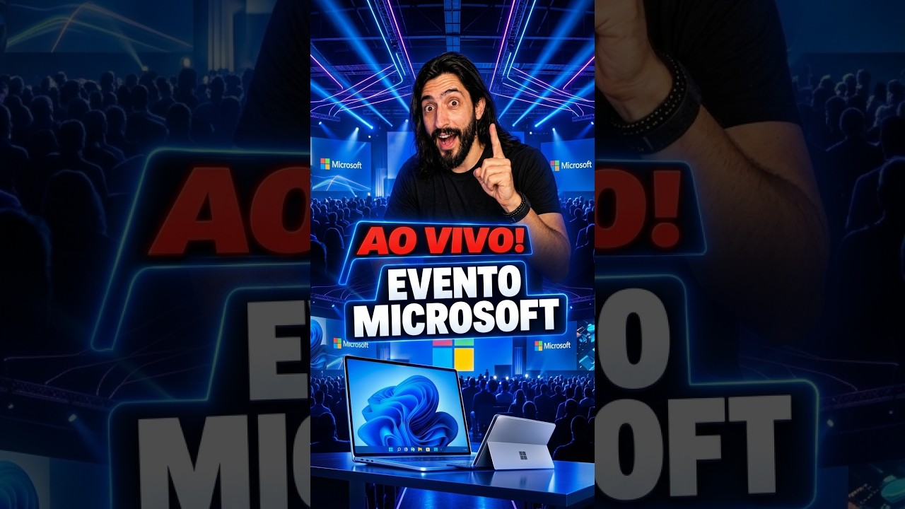 NOVOS ANÚNCIOS do Windows e Novo Surface! | EVENTO AO VIVO! [VERTICAL]