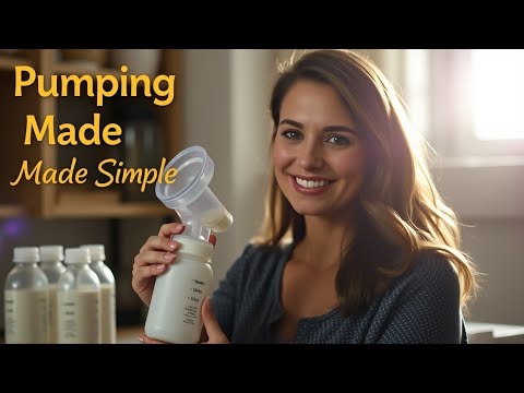 🍼 Breast Pump Tutorial for Beginners | Fast & Easy Pumping Routine