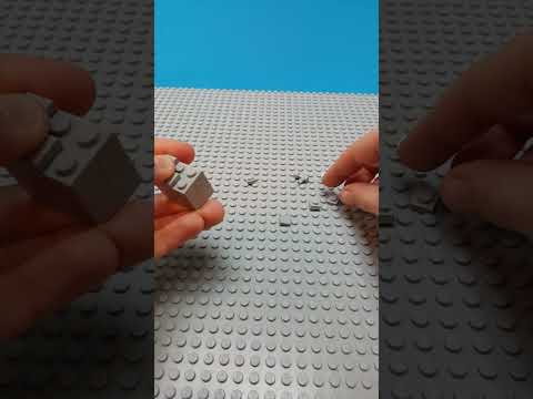 Anleitung für ein (kreatives) Waschbecken aus Lego