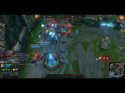 League Of Legends Master YI Crazy Meditation vs Miss Fortune